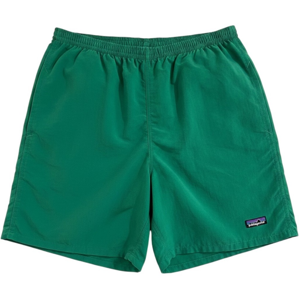 Patagonia Baggies Shorts Mens Large Green Nylon Outdoor Gorpcore Hiking Workout